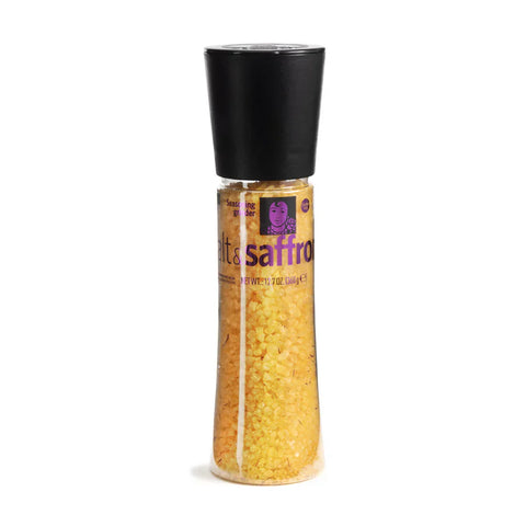Carmencita Mediterranean Sea Salt with Saffron Giant Grinder 360g