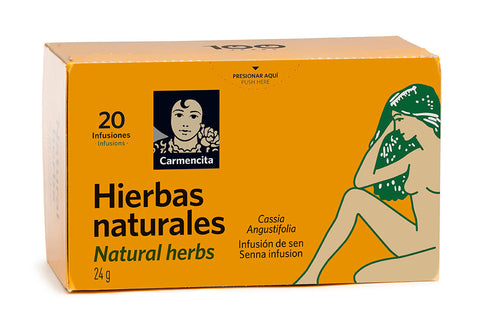 Carmencita Natural Herbs Tea 24g case 20 teabags