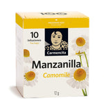 Carmencita Infusions Camomile - Manzanilla 12g case 10 teabags
