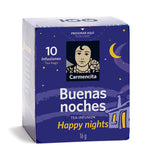 Carmencita Infusions Happy Nights - Buenas Noches 16g case 10 teabags
