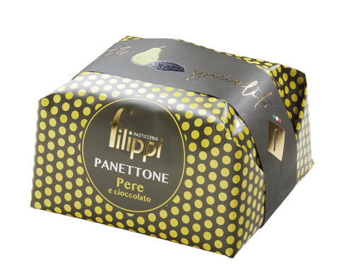 Filippi Panettone Pear and Chocolate 1 kg