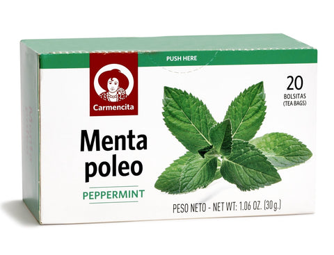 Carmencita Infusions Peppermint - Menta Poleo 20 Bags