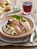Ortiz White Tuna Ventresca with mashed potatoes