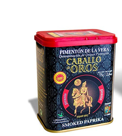 Caballo de Oros Hot Smoked Paprika Pimenton de La Vera PDO