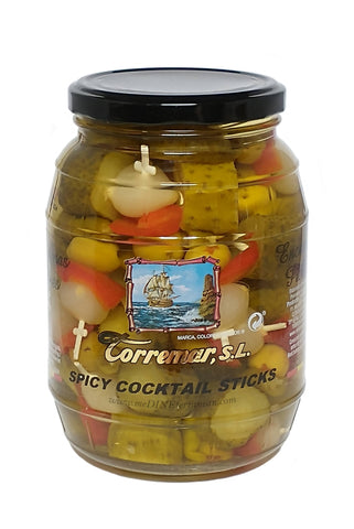 Torremar Spicy Cocktail Sticks 1000g Jar 01