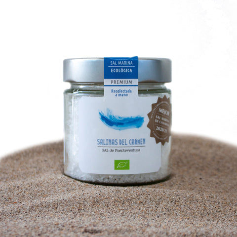 Organic Sea Salt 130g in recyclable jar