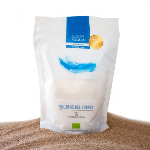 Organic Sea Salt 500g in recyclable bag