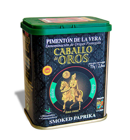 Caballo de Oros Sweet Smoked Paprika Pimenton de La Vera PDO