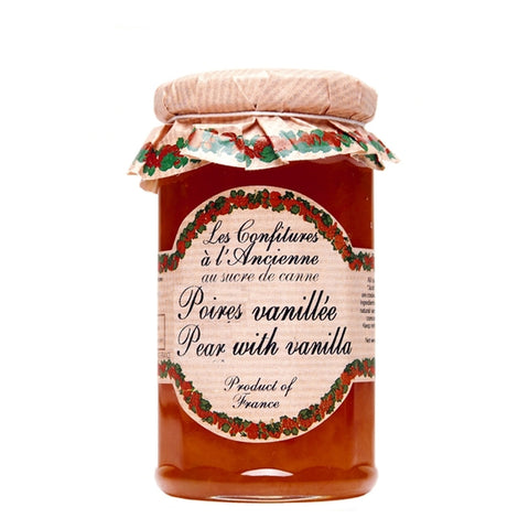 Andrésy Confitures à l'Ancienne Pear with Vanilla Jam