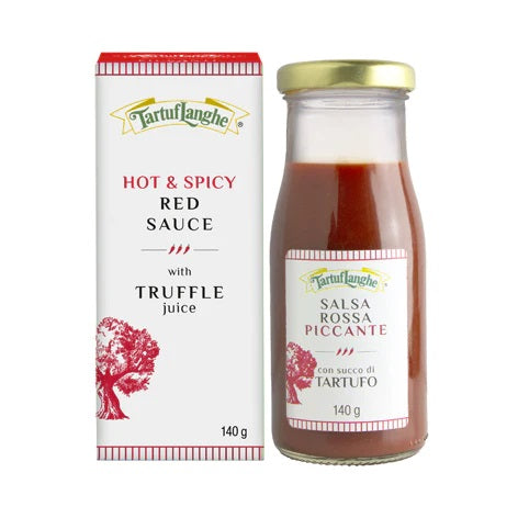 Tartuflanghe Hot & Spicy Red Sauce with Truffle Juice (Tuber aestivum Vitt.)