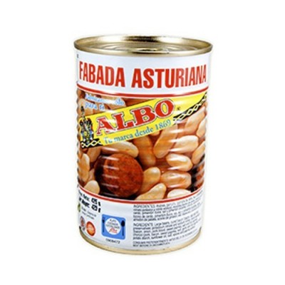 Albo Fabada Asturiana - Asturian White Bean Stew - Albo