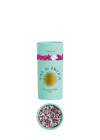 Sal de Ibiza Granito Pure Sea Salt with Hibiscus Shaker 01