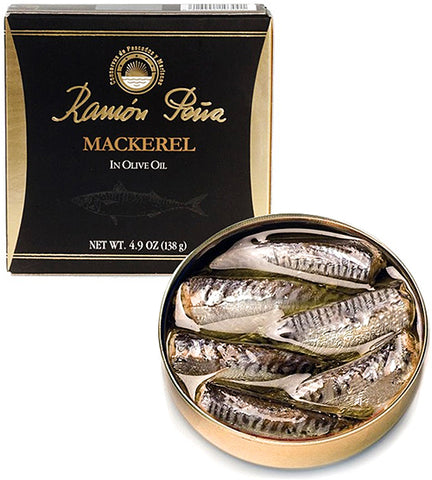 Ramon Peña Mackerel in Olive Oil - Ramon Peña