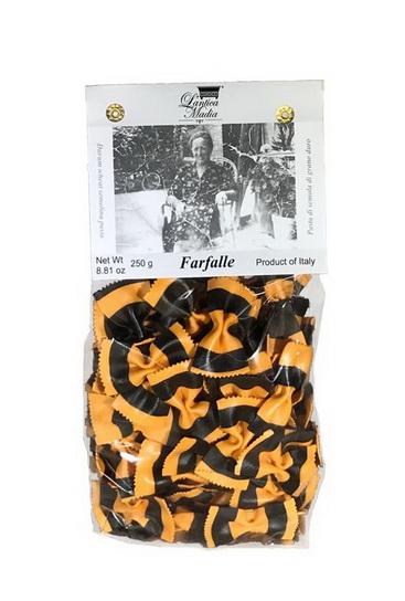 Antica Madia Farfalle with Paprika and Black Squid Ink