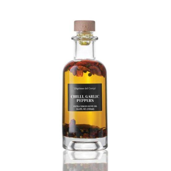 Llagrimes del Canigo EVOO with Chili, Garlic and Peppers