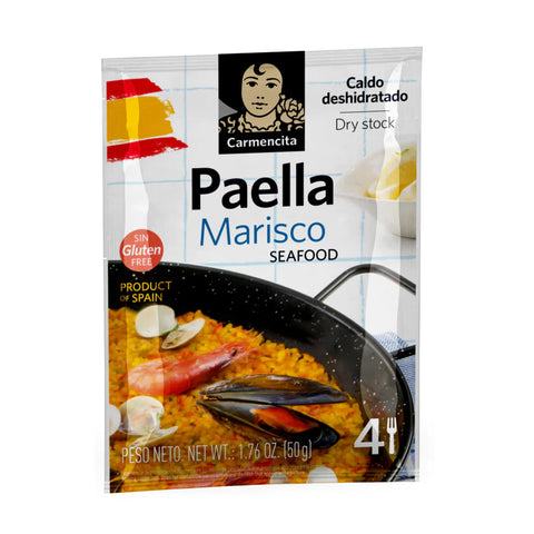 Carmencita Seafood Paella Dry Stock 4 Servings