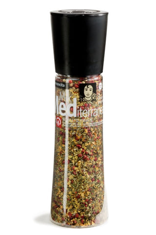 Carmencita Mediterranean Sea Salt Mix Giant Grinder 190g