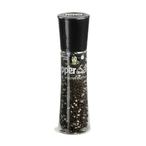 Carmencita Black Peppercorns & Mediterranean Sea Salt Giant Grinder 225g