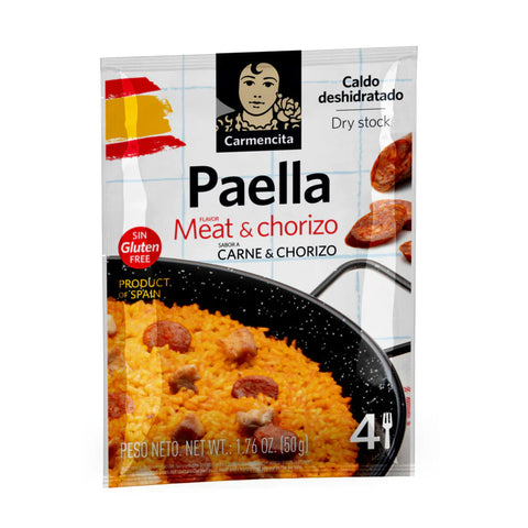 Carmencita Meat & Chorizo Paella Dry Stock 4 Servings