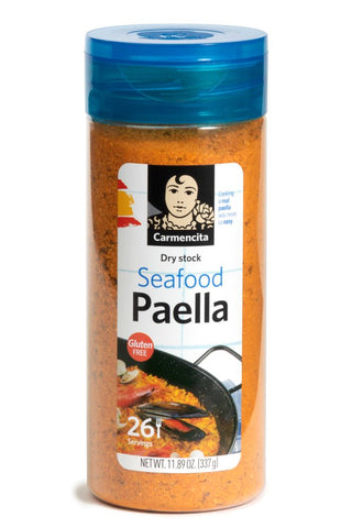 Carmencita Seafood Paella Dehydrated Broth with Saffron restaurant size 26 servings