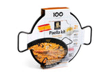 Carmencita Paella Kit 4 Servings with Enameled Pan