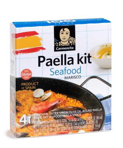 Carmencita Seafood Paella Kit 4 Servings