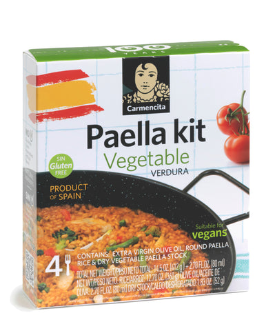Carmencita Vegetables Paella Kit 4 Servings