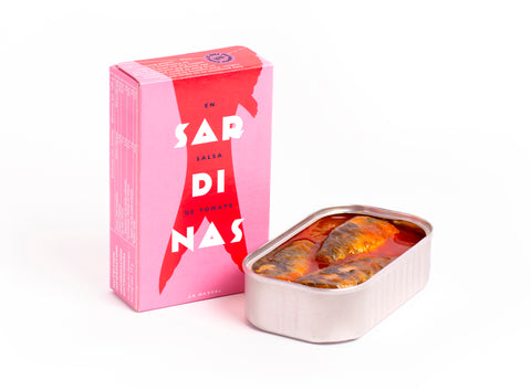 La Narval Sardines in Tomato sauce 3/5 sardines per tin
