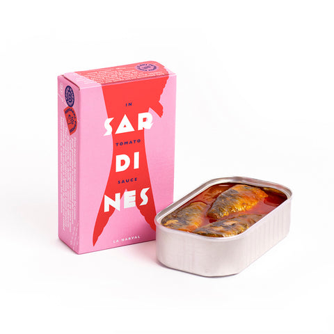 La Narval Sardines in Tomato sauce 3/5 sardines per tin