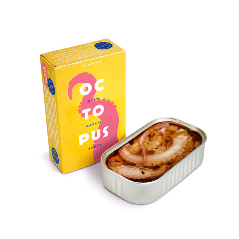 La Narval Octopus with Garlic Sauce