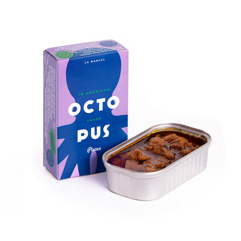 La Narval Octopus Pieces in American Sauce