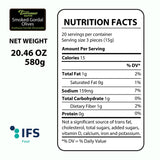 Torremar Spanish Smoked Gordal Queen Olives Sweet 580g Tapas Club facts