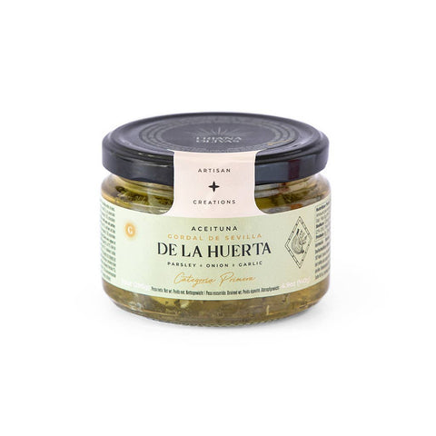 Triana Olivas Gordal Olives from Seville with Onion in Oil