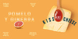 Kiss the Cheese 100% Natural Grapefruit and Gin Jam Jam