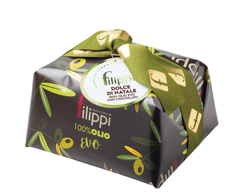 Filippi Panettone EVOO and Maranta Chocolate 1000g