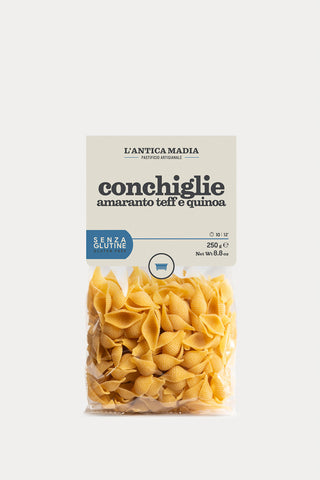 Antica Madia Gluten-free Conchiglie Amaranto Teff Quinoa