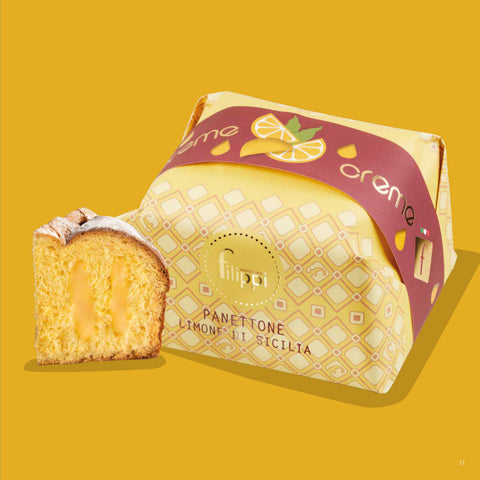 Filippi Panettone with Sicilian Lemon Cream 750 g