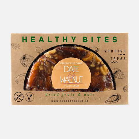 Healthy Bites Date & Walnut dried fruitcake