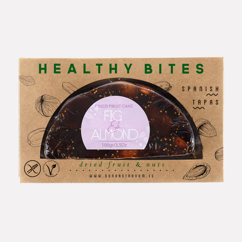 Healthy Bites Fig & Almond dried fruitcake