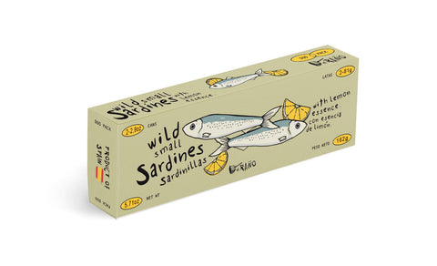 El Raño Wild small Sardines with Lemon essence