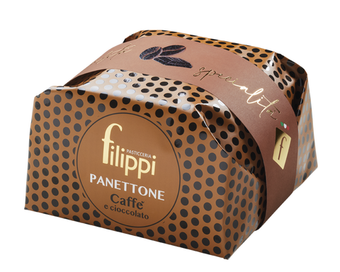 Filippi Panettone with Coffee and Dark Chocolate 1 kg