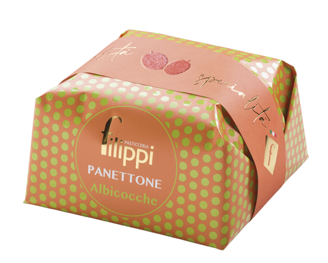 Filippi Panettone with Apricots 1 kg