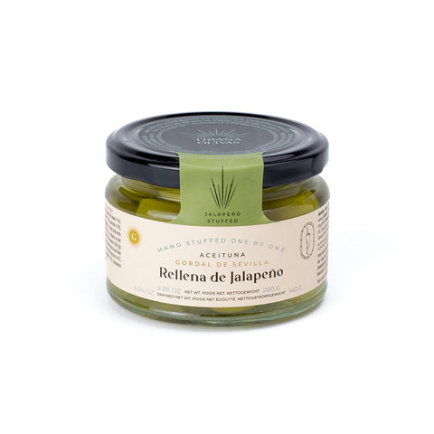 Triana Olivas Gordal Olives from Seville stuffed with Jalapeño Pepper