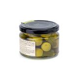 Triana Olivas Manzanilla Olives from Arahal (Seville) stuffed with Gherkins