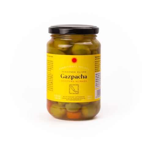 Triana Olivas Seasoned Gazpacha Olives