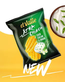 El Valle Potato Chips Sour Cream and Onion 150g