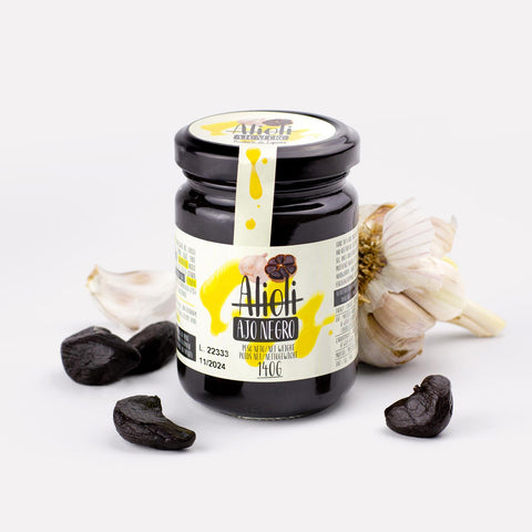 Don Gastronom Black Garlic Aioli. Black Garlic and Oil Mediterranean sauce