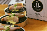 Real Conservera Española Squids Chipirones in Ink Sauce Very small