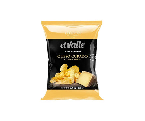 El Valle Gluten-free Potato Chips Cured Cheese 150g