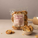 El Panadero Mini Toasts with Raisins and Olive Oil